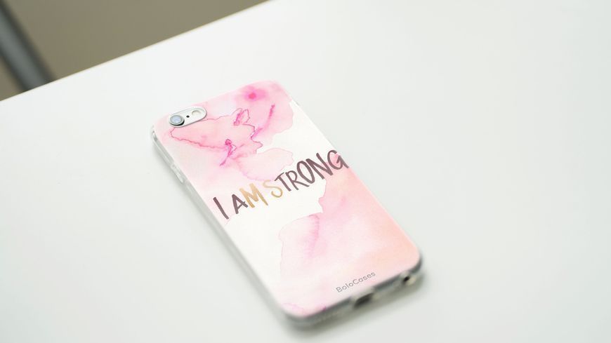 Чохол для iPhone I am Strong 26225 фото