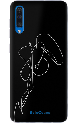 Чехол для Samsung с дизайном Total Black №9 31794 фото