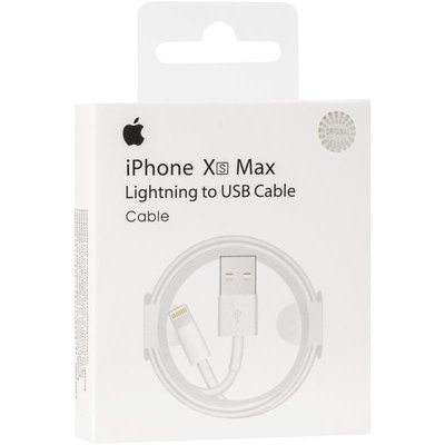 100% Original USB Cable for Lightning (чип MFI) (Retail box) 2,5 А 31221 фото
