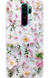 Чехол для Xiaomi Сухоцветы бледно розовые с ромашками. 27512 фото 1