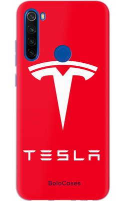 Чехол для Xiaomi с автомобильным дизайном Tesla №15 31182 фото