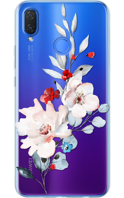 Чохол для Huawei із квітковим дизайном №143 29953 фото