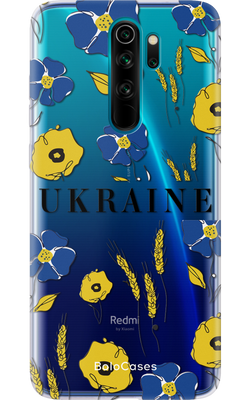 Чехол для Xiaomi Патриотические цветы Ukraine 42693 фото
