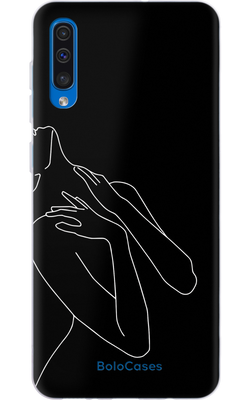Чехол для Samsung с дизайном Total Black №11 31796 фото