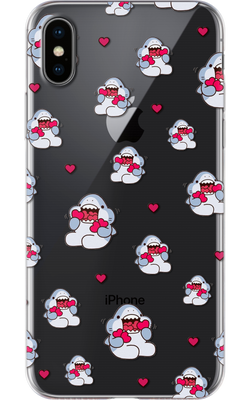 Чохол для iPhone Акула що їсть серця 29813 фото