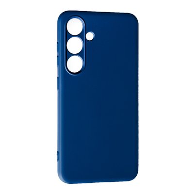Чехол-накладка Silicone Case Samsung Dark Blue 31542 фото