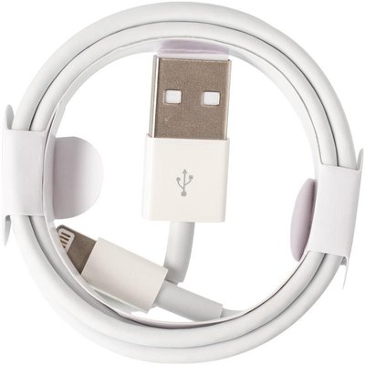 USB Cable Lightning Foxconn 1m (2.1A) (тех.пак) 31226 фото