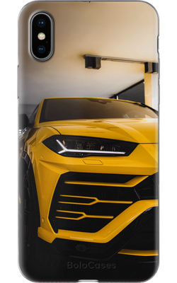 Чехол для iPhone Желтый автомобиль 31004 фото