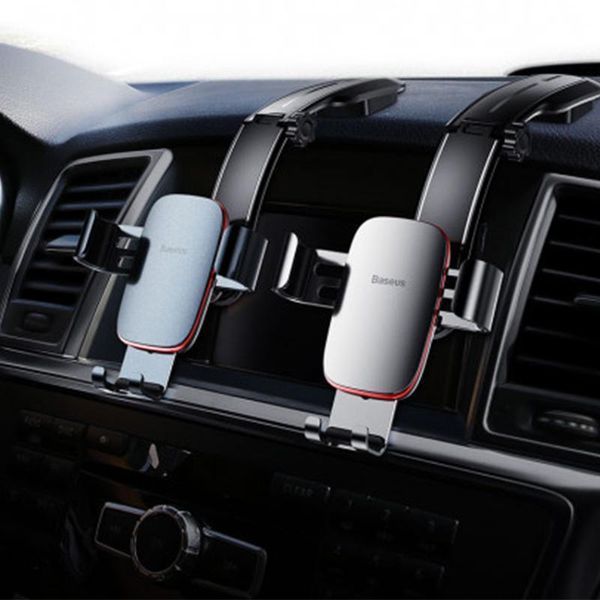 Холдер Baseus Osculum Type Gravity Car Mount (SUYL-XP01) Black 31552 фото
