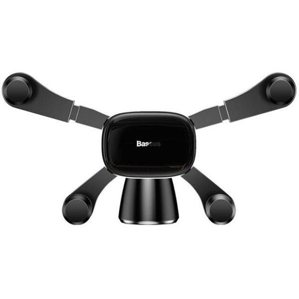 Холдер Baseus Horizontal Screen Gravity Vehicle Mounted (SUYL-HP01) Black 31674 фото