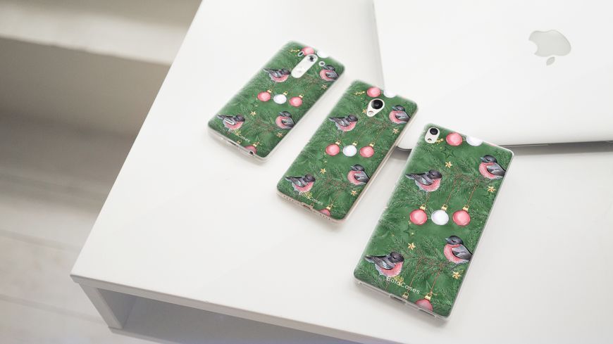 Чохол із Новорічним дизайном №37 для Huawei 28549 фото