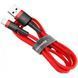 USB Cable Baseus Cafule Lightning (CALKLF-B09) Red 1m 31228 фото 3
