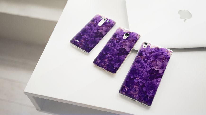 Чохол для Xiaomi з квітковим дизайном №72 23854 фото
