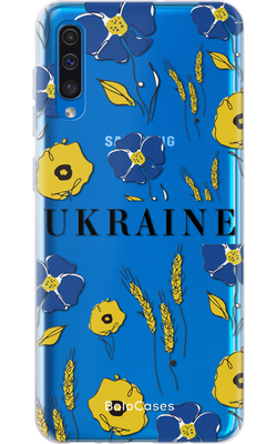 Чехол для Samsung Патриотические цветы Ukraine 42686 фото