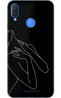 Чехол для Huawei с дизайном Total Black №11 31810 фото