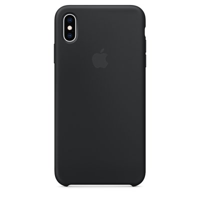 Чехол-накладка Apple Silicone Case iPhone Black 27571 фото