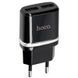 СЗУ 2USB Hoco C12 Black + USB Cable Type-C (2.4A) 31509 фото 4