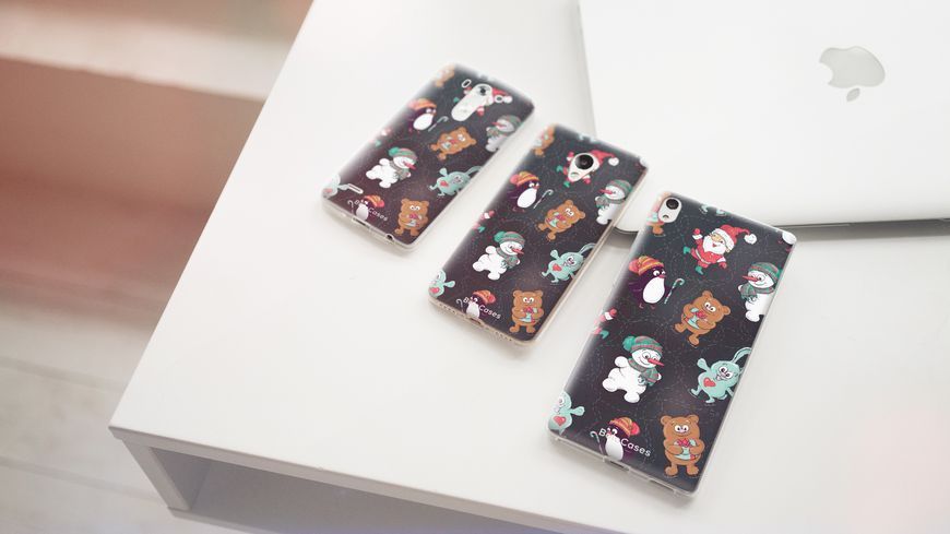 Чехол с новогодним дизайном №158 для Meizu 30441 фото