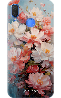 Чехол для Huawei Акварельные цветы. 22438 фото
