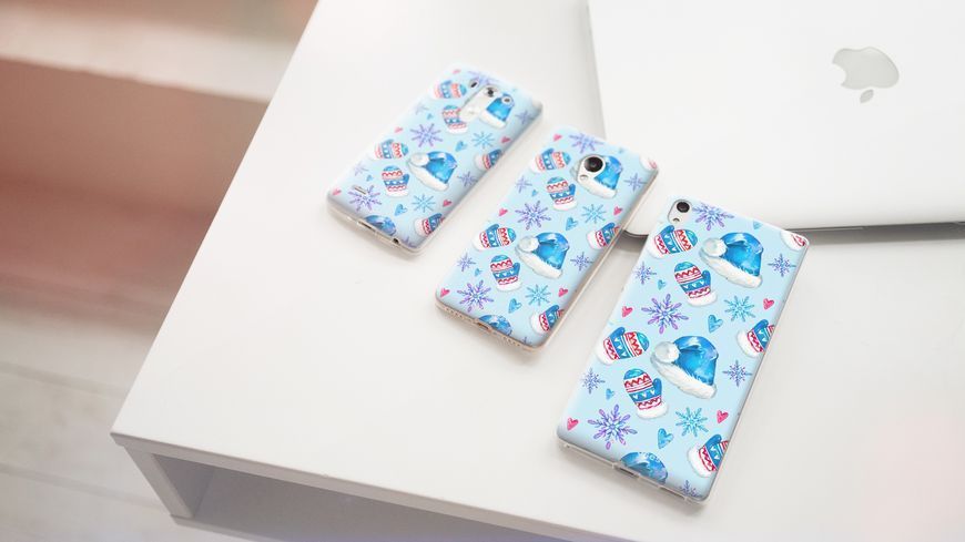 Чехол с Новогодним дизайном №127 для Samsung 28682 фото