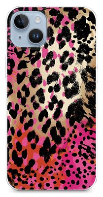 Чехол для iPhone Розовый леопард 37415 фото