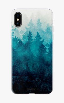 Чохол для iPhone Абстракція акварельного лісу 26551 фото