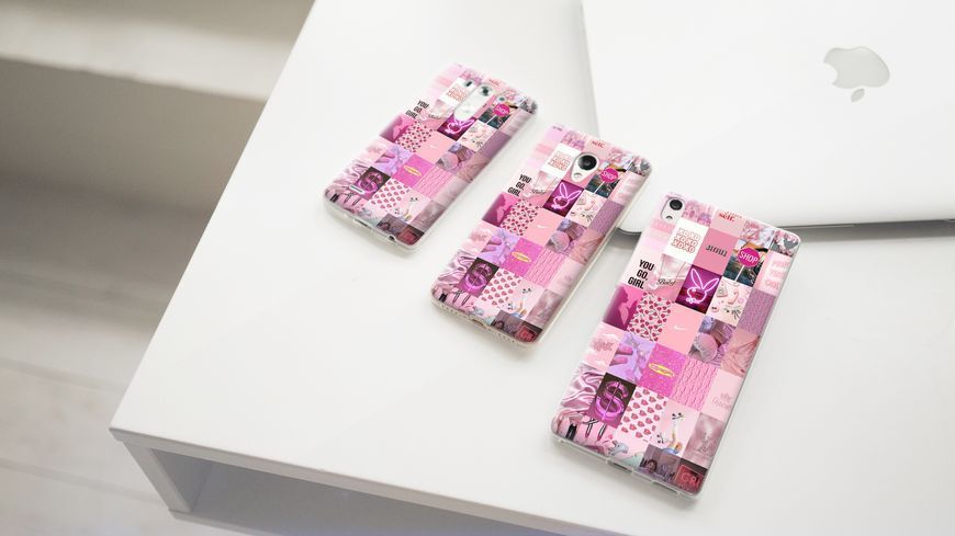 Стікерний дизайн для Xiaomi Pink Life 30740 фото
