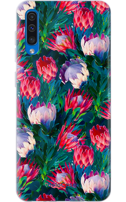 Чехол для Samsung с цветочным дизайном тропические протеи 32467 фото