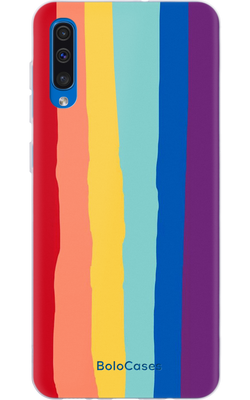 Чехол для Samsung с дизайном радуга 31912 фото
