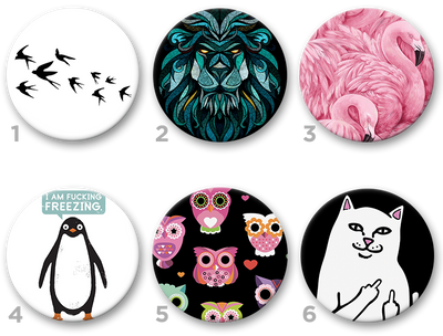 Popsocket (Попсокет) з дизайном тварин 20685 фото