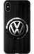 Чохол для iPhone Емблема Volkswagen на дерев'яному фоні 31012 фото 1