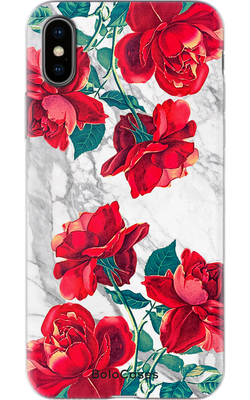 Чехол для iPhone Кустовые красные розы 2 27359 фото