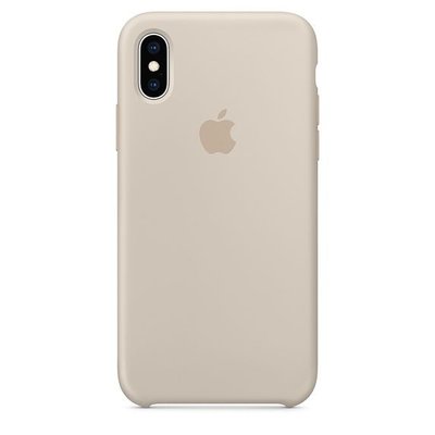 Чохол-накладка Apple Silicone Case iPhone Beige 27592 фото
