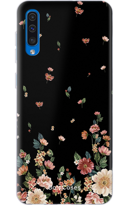 Чехол для Samsung Винтажные падающие цветы 22005 фото