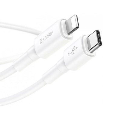 Cable Baseus Mini Type-C Lightning 18W (CATLSW-02) White 1m 31242 фото