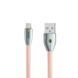 USB Cable Remax (OR) Knight RC-043m microUSB Pink 1m 31329 фото 2