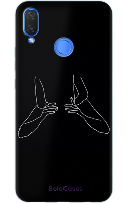 Чехол для Huawei с дизайном Total Black №12 31811 фото