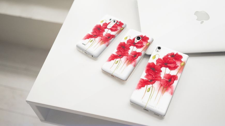 Чехол для Samsung с цветочным дизайном №144 29872 фото