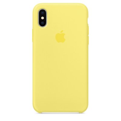 Чехол-накладка Apple Silicone Case iPhone Lemonade 27580 фото