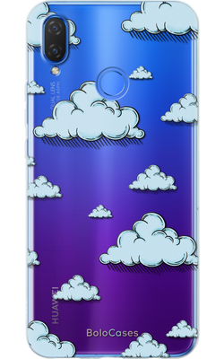 Чехол для Huawei с дизайном облачное небо 30786 фото