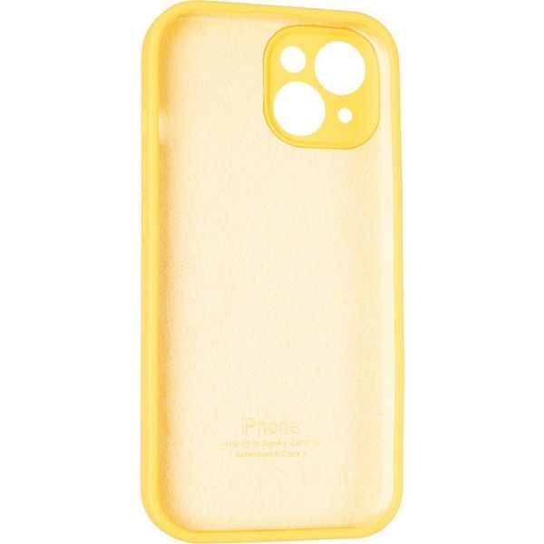 Чохол-накладка Apple Silicone Case iPhone Yellow 27579 фото