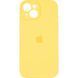 Чохол-накладка Apple Silicone Case iPhone Yellow 27579 фото 1