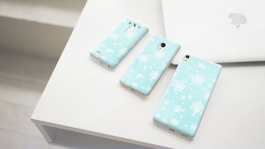 Чохол із Новорічним дизайном №39 для Samsung 28221 фото