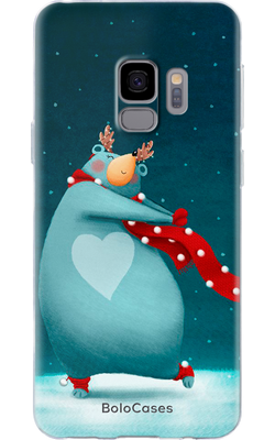Чохол із Новорічним дизайном №140 для Samsung 28695 фото