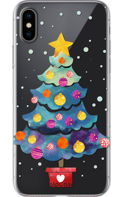 Чохол із Новорічним дизайном №104 для Huawei 28616 фото