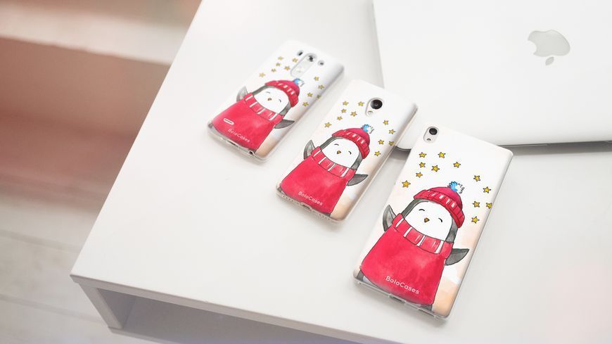 Чехол с новогодним дизайном №123 для Meizu 28801 фото
