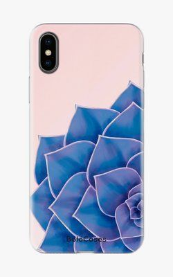 Чехол для iPhone Синяя суккулента 25852 фото