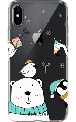 Чохол із Новорічним дизайном №105 для Huawei 28617 фото