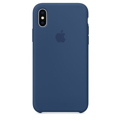 Чохол-накладка Apple Silicone Case iPhone Blue Cobalt 27577 фото