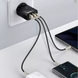 copy_СЗУ Baseus Compact Quick Charger 30W QC+ PD (1Type-C + 2USB) Black 31419 фото 4